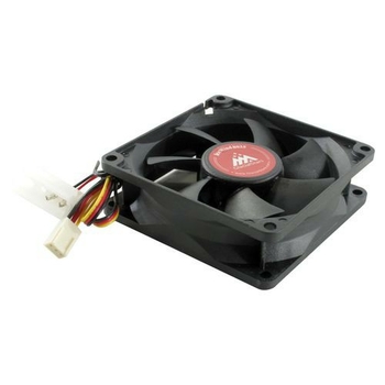 Вентилятор Aerocool Force 8 black (4718009157927) (80x80x25mm, 3pin+4pin, 1500 об/мин, 28,3dB)