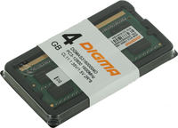 ОЗУ Память DDR3 4Gb 1600MHz Digma DGMAS31600004D RTL PC3-12800 CL11 SO-DIMM 204-pin 1.5В dual rank