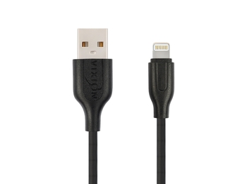 Кабель USB VIXION (K2i) для iPhone Lightning 8 pin (1м) (черный)