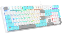Клавиатура A4 Bloody S510R USB Ice White механическая