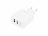 СЗУ VIXION H2 (1-USB QC 3.0/2-USB 2.4A) + Type-C кабель 1м (белый)