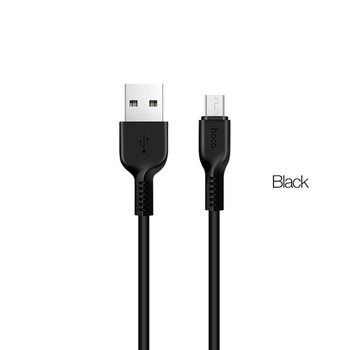 Кабель USB HOCO (X20) microUSB (2м) (черный)