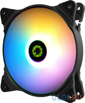 Кулер GameMax FN-12Rainbow-C2 12см ARGB rainbow fan, 3pin+4Pin connector