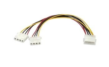 Кабель питания Molex/PCI-E 6pin 0.15м