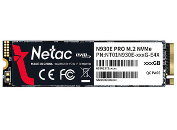 Накопитель SSD (M.2 2280) (NVMe) Netac 512Gb N930E Pro Series (NT01N930E-512G-E4X)