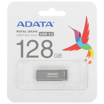 Накопитель USB 3.2 128Gb ADATA UR340 (AROY-UR340-128GBK) BLACK