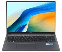 16" Ноутбук HUAWEI MateBook D 16 2024 MCLF-X Intel Core i5-12450, RAM 8 ГБ, SSD 512 ГБ
