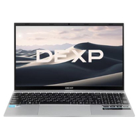 Ноутбук DEXP Aquilon Full HD (1920x1080), IPS, Intel Celeron N4020C, ядра: 2 х 1.1 ГГц, RAM 8 ГБ, SS