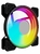 Вентилятор Powercase (M6-14-LED) 5 color LED 140x140х25мм Bulk