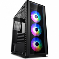 Корпус DEEPCOOL MATREXX 50 ADD-RGB 3F [DP-ATX-MATREXX50-AR-3F-US] черный