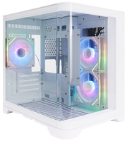 Корпус 1STPLAYER UVIEW UV5 White (UV5-WH) / mATX