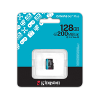 Карта памяти Kingston Canvas Go! Plus microSDXC 128 ГБ [SDCG4/128 Gb]
