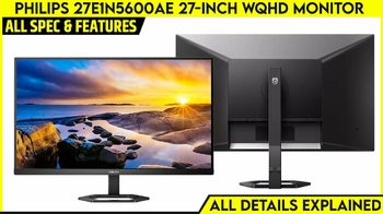 Монитор Philips 27E1N5600AE/00 черный 2560x1440@75 Гц, IPS, LED, 1000:1, 300 Кд/м², 178°/178°, Displ