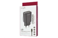 СЗУ VIXION L2i (2-USB/1.2A) + Lightning кабель 1м (черный)