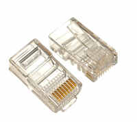 Коннектор GoPower RJ-45 (m) кат.5е 100шт. в пакете