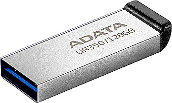 Накопитель USB 3.2 128Gb ADATA UR350 (UR350-128G-RSR/BK) BLACK