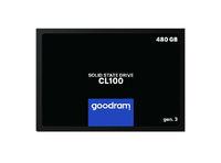 SSD Goodram CL100 SSDPR-CL100-480-G3 480Gb (2.5", SATA3, up to 540/460MBs, TLC, 7mm) gen.3